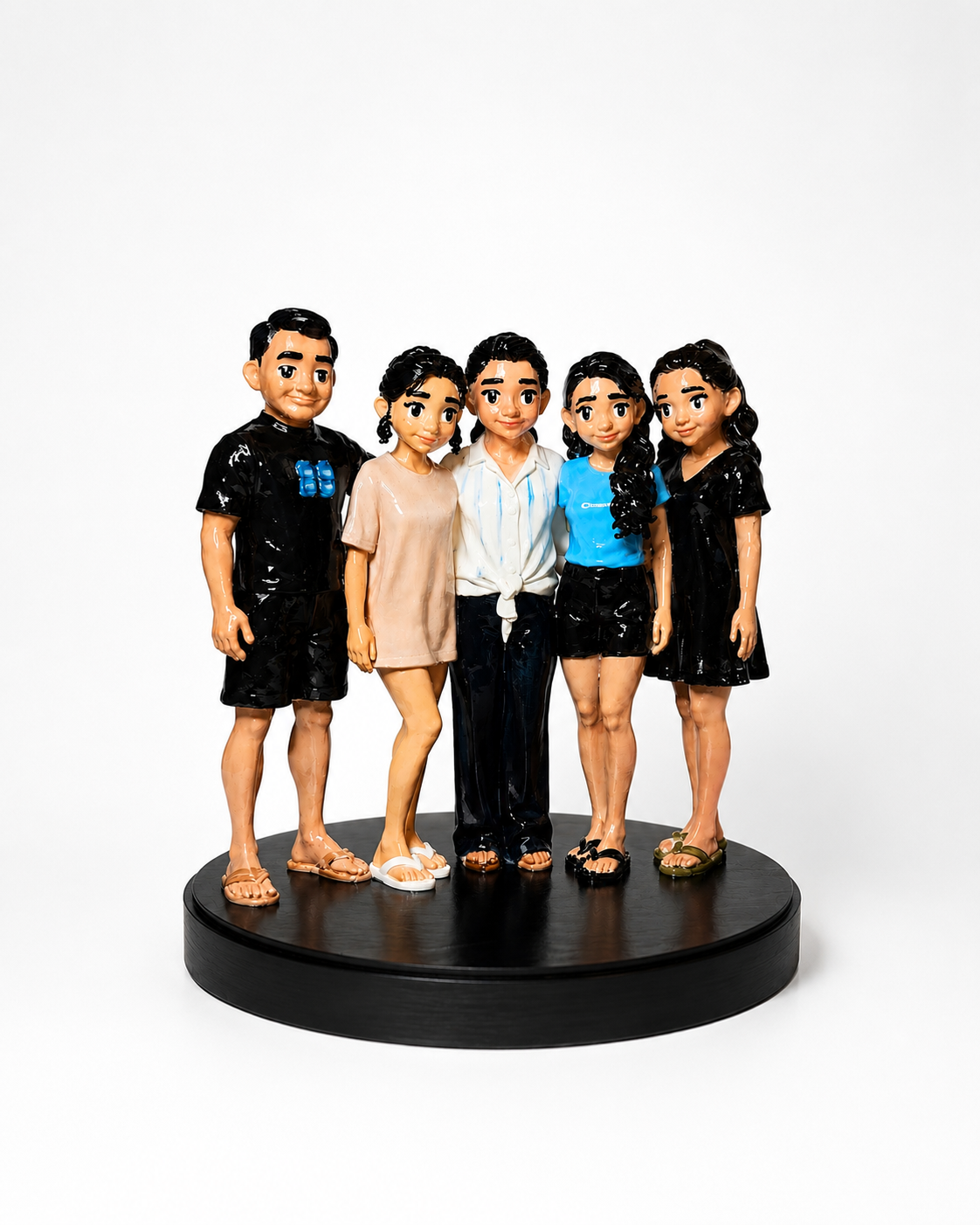 Personalized Family Figurine (5 people)