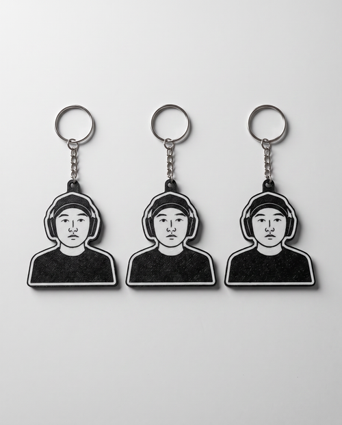 Custom Portrait Keychain