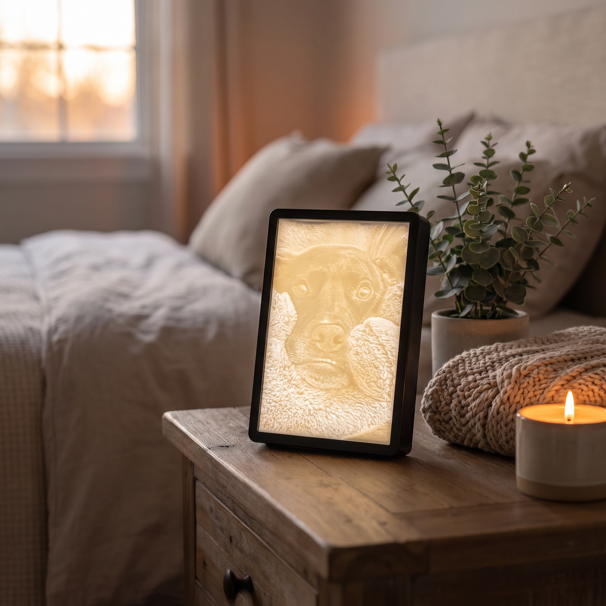Custom Lithophane portrait
