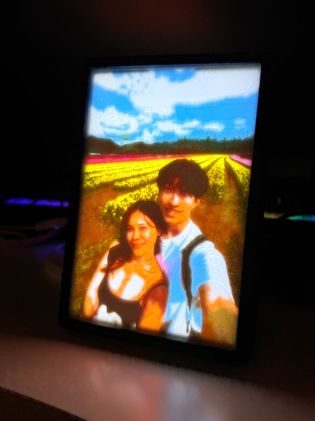 Custom Lithophane Portrait