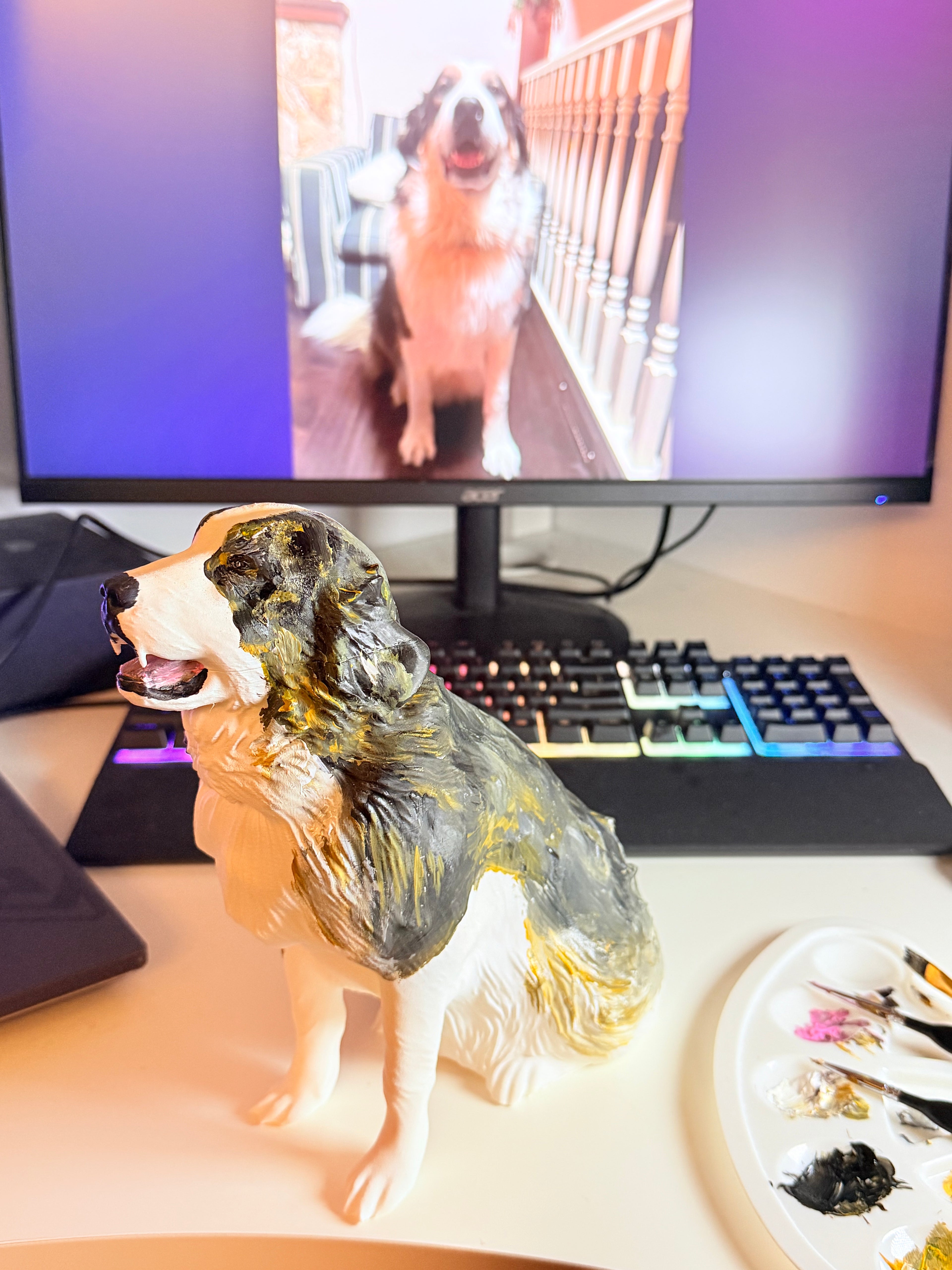 3D TEXTURED PET SCULPTURE
