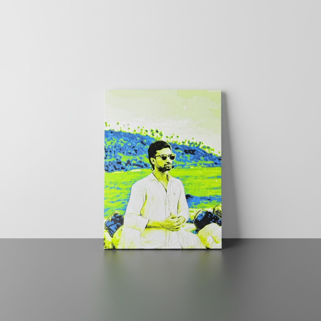 4-Color Customized 3D Portrait