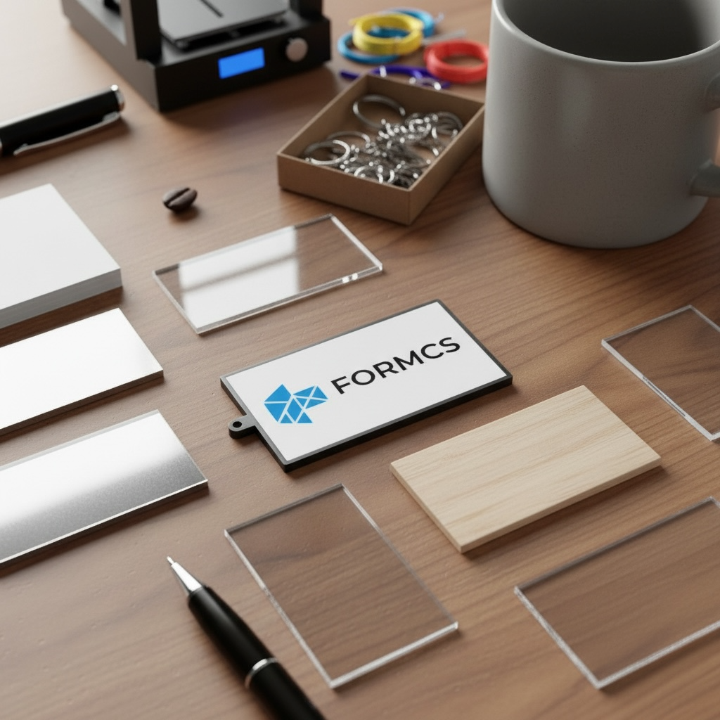 customizable 3d printed keychain