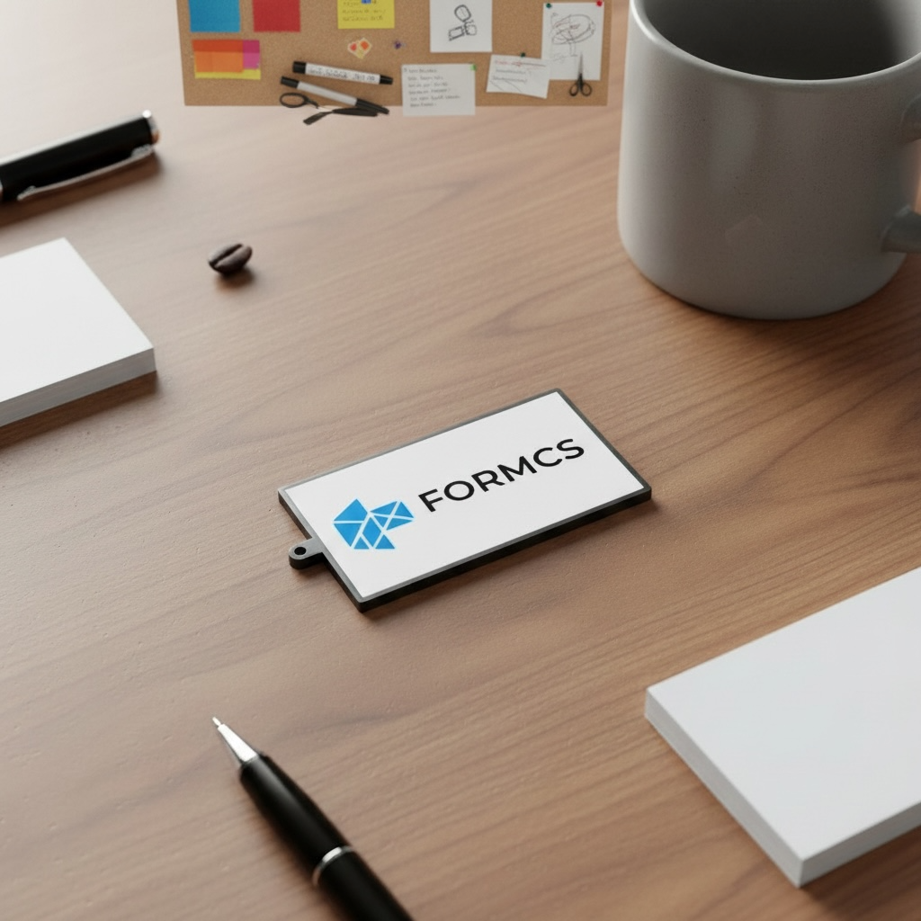 customizable 3d printed keychain