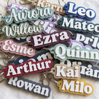 Customizable 3D Printed Name Keychain