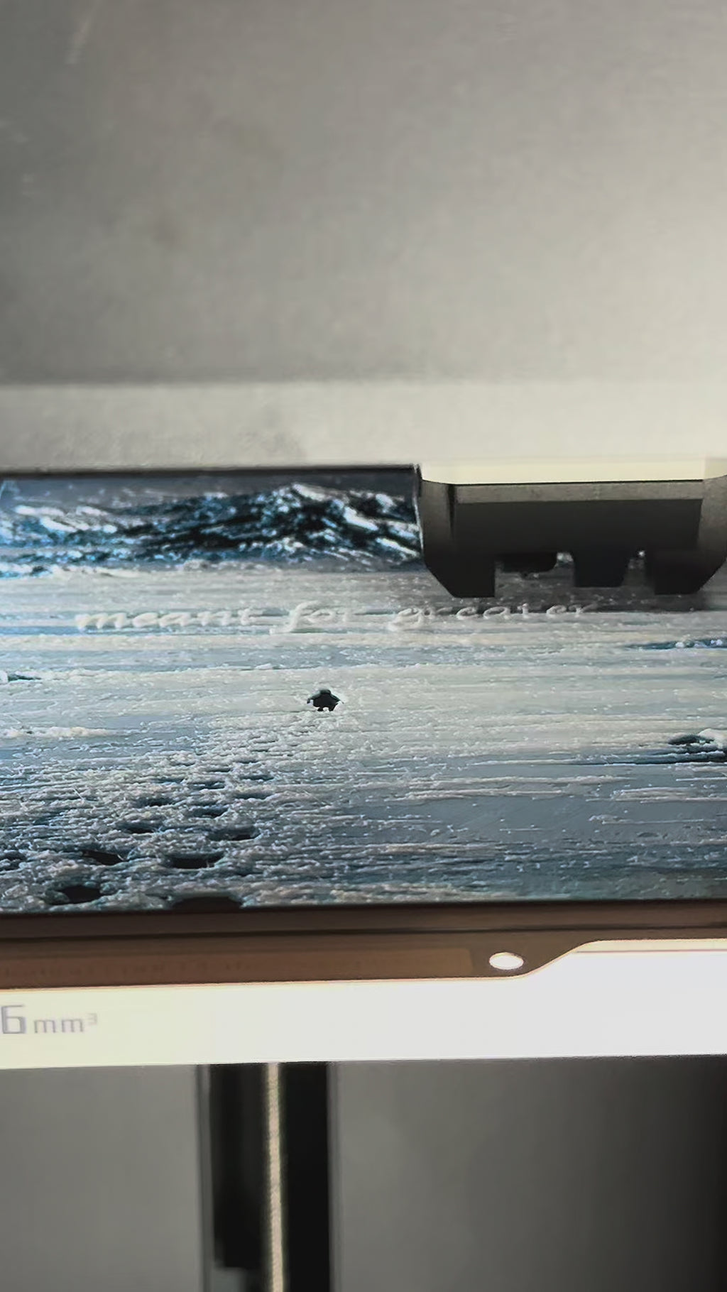 Penguin Textured Relief Art